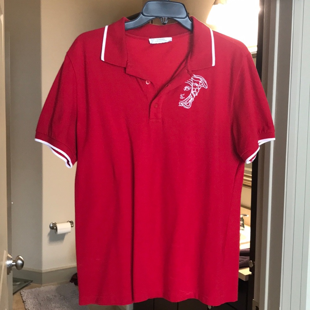 Versace collared shirt